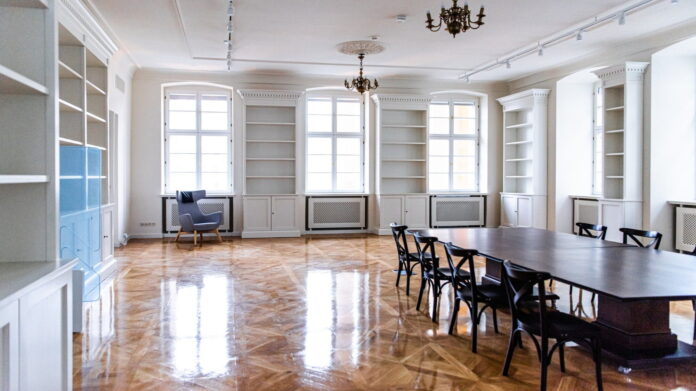 Biblioteka Raczyńskich po remoncie fot. J. Jaśkowiak FB
