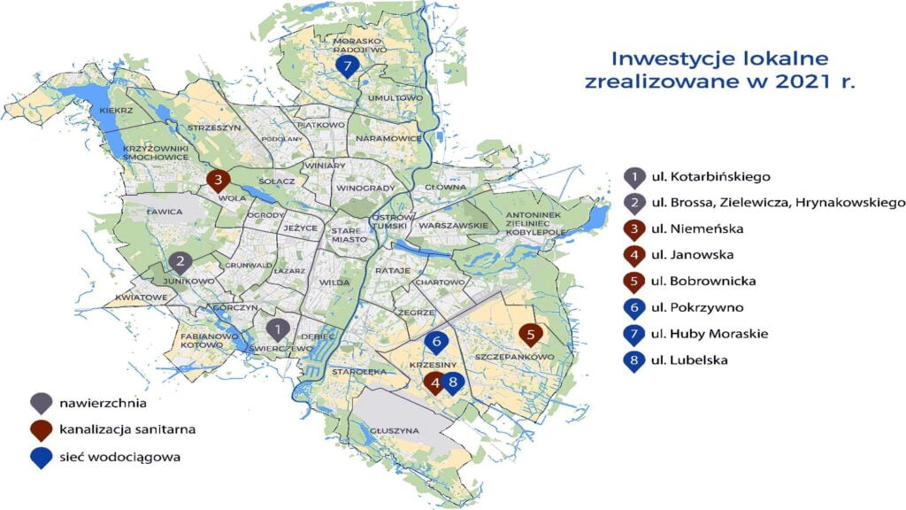 inwestycje lokalne 2021 fot. UMP