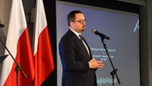 Marcin Horała, pełnomocnik rządu ds. Centralnego Portu Komunikacyjnego fot. K. Adamska