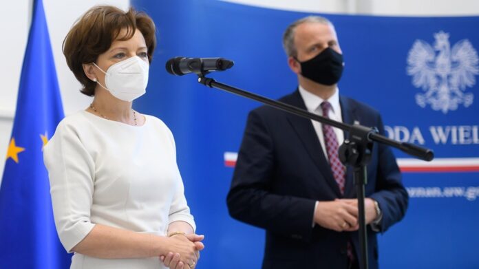 Marlena Maląg, Michał Zieliński fot. WUW