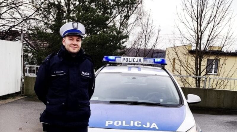 post. Szymon Stachowiak fot. policja Poznań