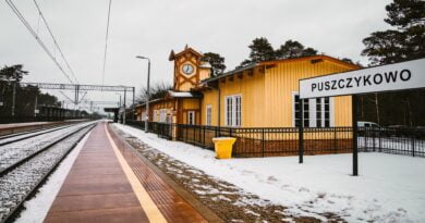 Dworzec w Puszczykowie - fot. Anna Skalska, Starostwo Powiatowe w Poznaniu