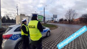 przejazd kolejowy, kontrole fot. policja Poznań