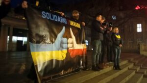 Solidarni z Ukrainą fot. L. Łada