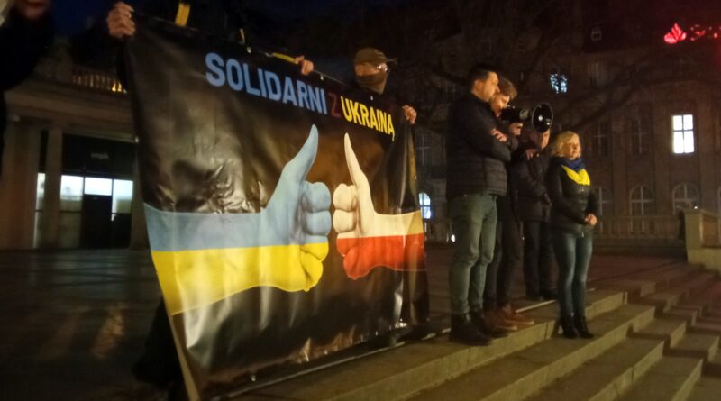 Solidarni z Ukrainą fot. L. Łada