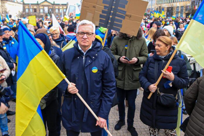 Solidarni z Ukrainą fot. S. Wąchała
