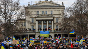 Solidarni z Ukrainą fot. S. Wąchała