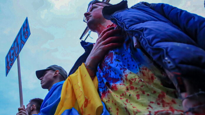 Solidarni z Ukrainą fot. S. Wąchała