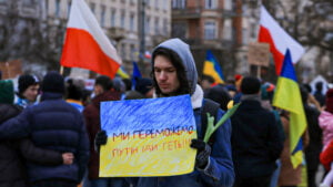 Solidarni z Ukrainą fot. S. Wąchała