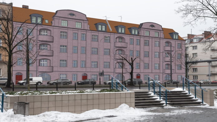 wizualizacja kamienicy przy Królowej Jadwigi po remoncie fot. ZKZL