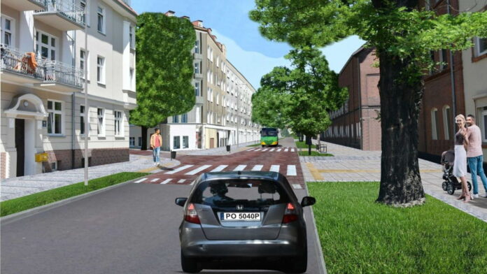 wizualizacja Kolejowej po przebudowie fot. PIM