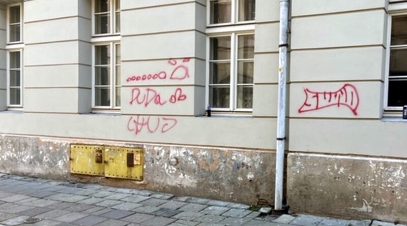 graffiti na Starym Rynku fot. SMMP