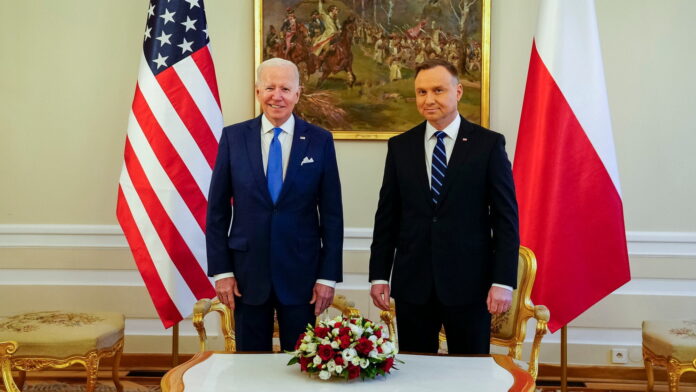 Joe Biden, Andrzej Duda fot. KPRP