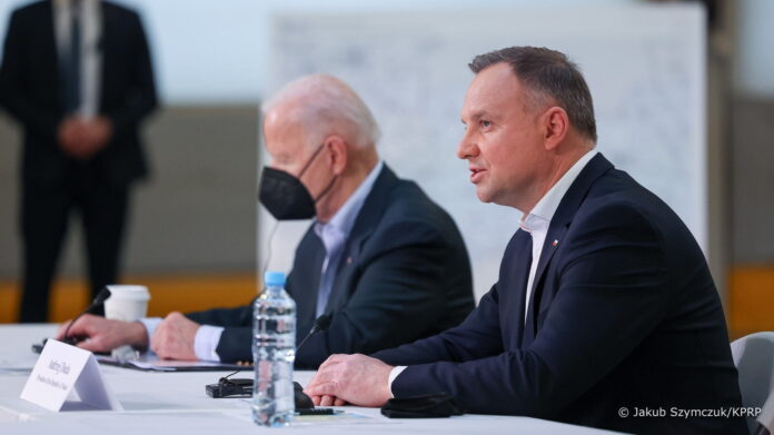 Joe Biden, Andrzej Duda fot. KPRP