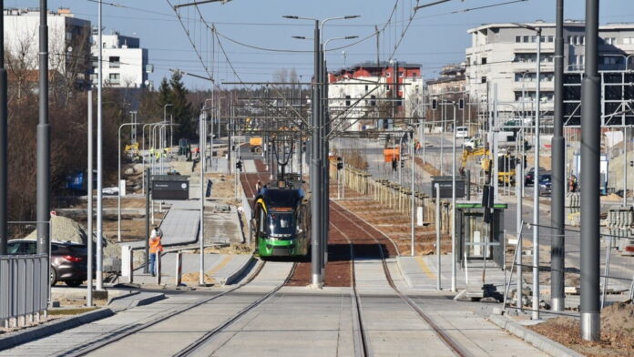 tramwaj na Naramowice fot. PIM