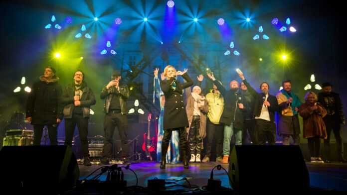 Ukraina żyje!, na zdjęciu Oksana Hamerska, fot. P. Pasieczny, Teatr Muzyczny
