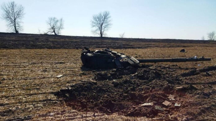 wojna na Ukrainie, Czernihów fot. sztab generalny Sił Zbrojnych Ukrainy