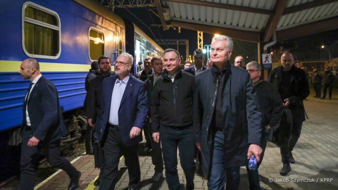 Andrzej Duda w Kijowie fot. Kancelaria Prezydenta RP