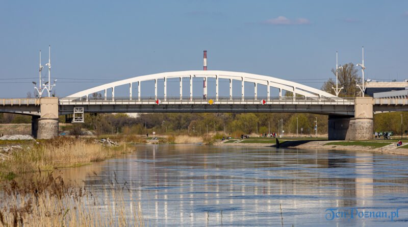 Rzeka Warta Most Rocha fot. Sławek Wąchała