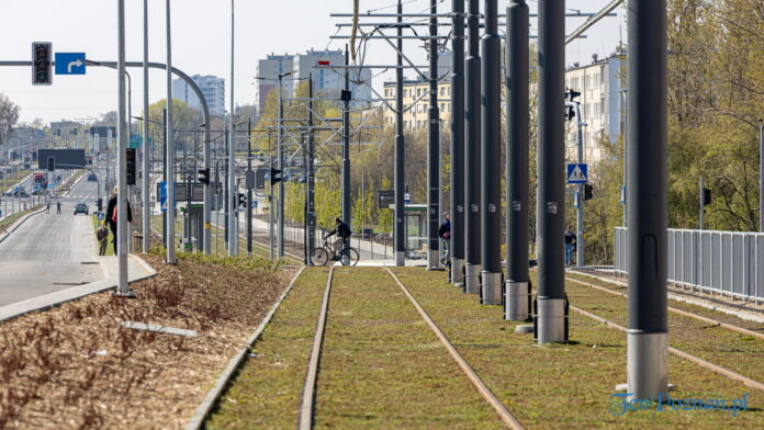 Trasa tramwajowa na Naramowice fot. Sławek Wąchała