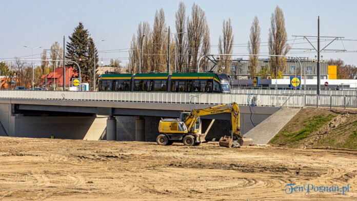 Trasa tramwajowa na Naramowice fot. Sławek Wąchała