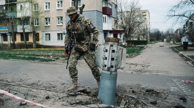 zniszczone miasto fot. Ministerstwo Obrony Ukrainy