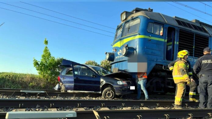 wypadek, Wojnowice fot. OSP Opalenica