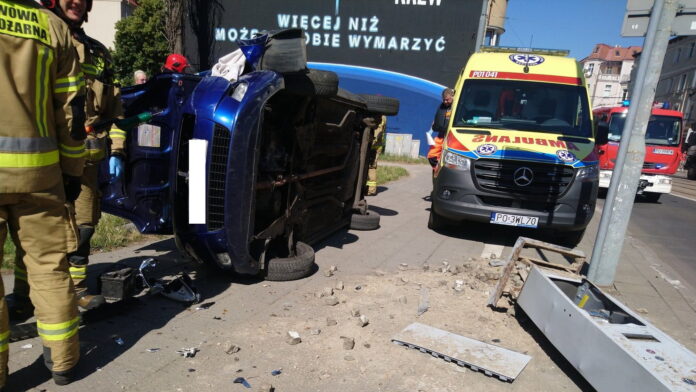 wypadek, Teatralka fot. SMMP