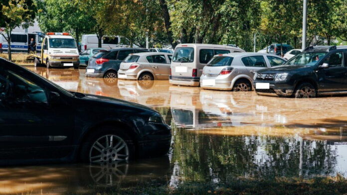 awaria wodociagu na os. Zwycięstwa fot.UMP