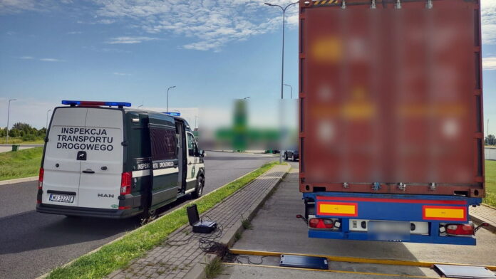 ciężarówka z piwem fot. WITD Poznań