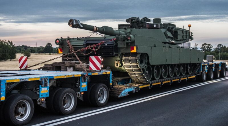 czołgi abrams w Polsce fot. Ministerstwo Obrony
