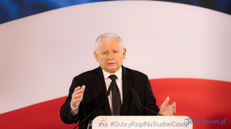 Jarosław Kaczyński w Kórniku fot. Sławek Wąchała
