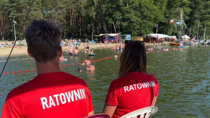 ratownicy N. Woga, A. Dudziak fot. RWR Wolsztyn