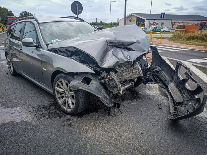 wypadek Żydowo fot. OSP Czerniejewo