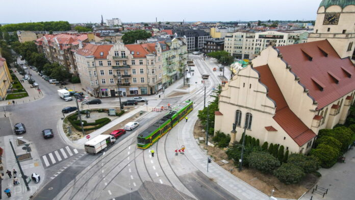 trasa tramwajowa, 28 Czerwca 1956 fot. PIM