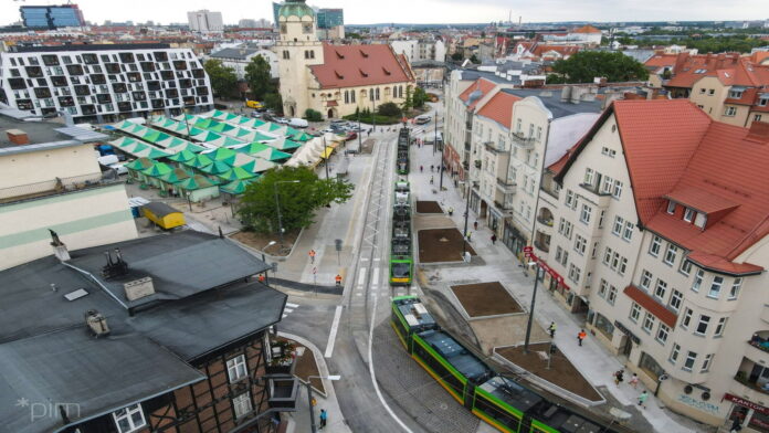 trasa tramwajowa, 28 Czerwca 1956 fot. PIM