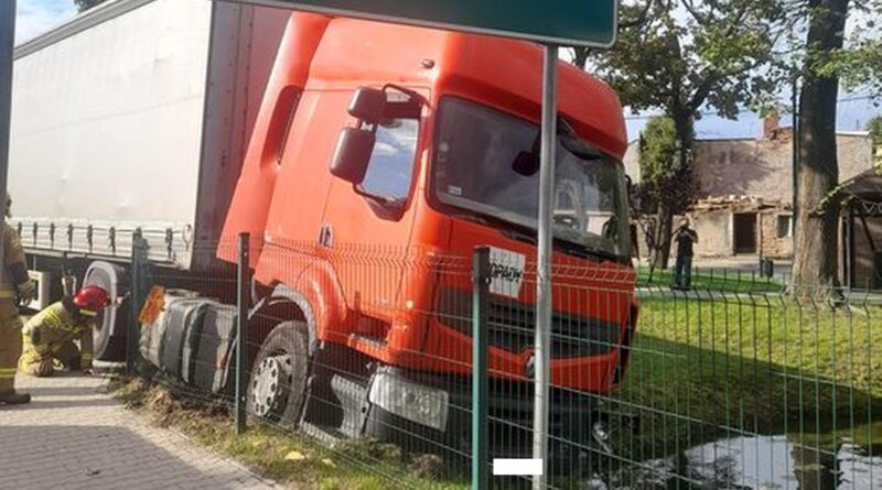 ciężarówka fot. OSP KSRG Czempiń
