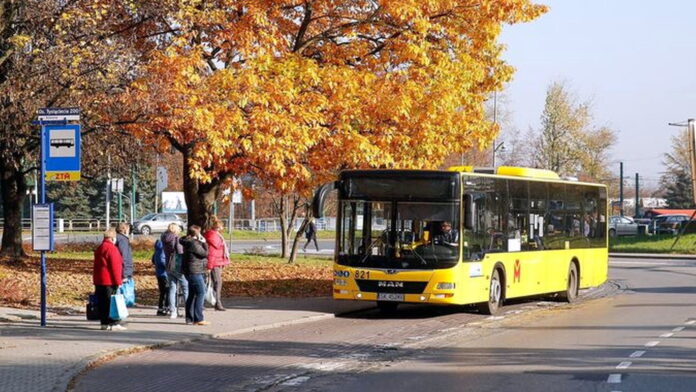 Katowice, miejski autobus fot. M. Krupa FB