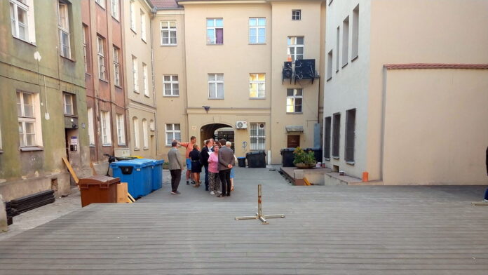 Podwórko Wrocławska fot. ROSM