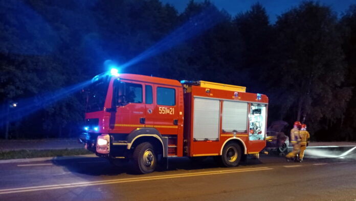 pożar zdjęcie ilustracyjne fot. KP PSP Piła