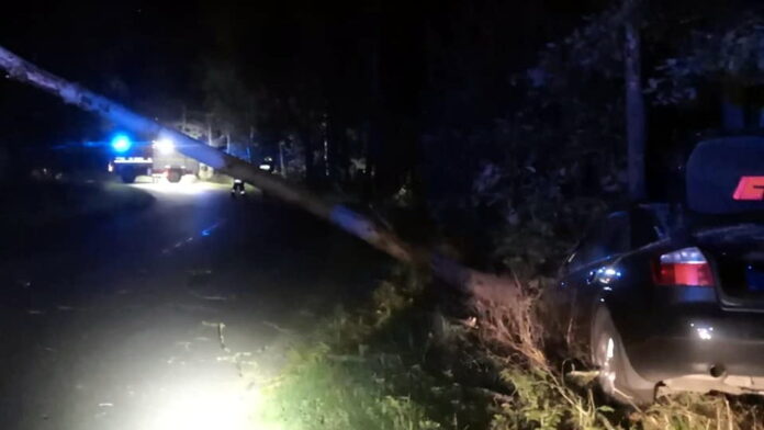 wypadek fot. OSP Borów