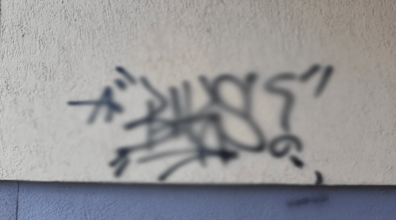 graffiti fot. policja Trzcianka
