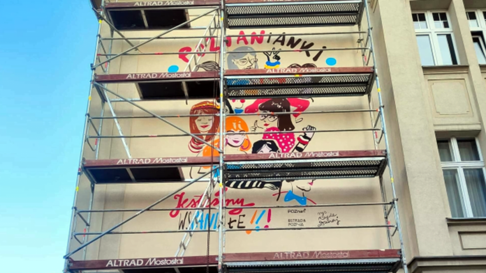 mural Dąbrowskiego fot. Estrada Poznańska