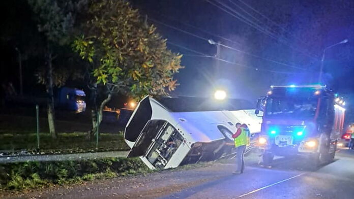 wypadek fot. OSP Grabownica Starzeńska
