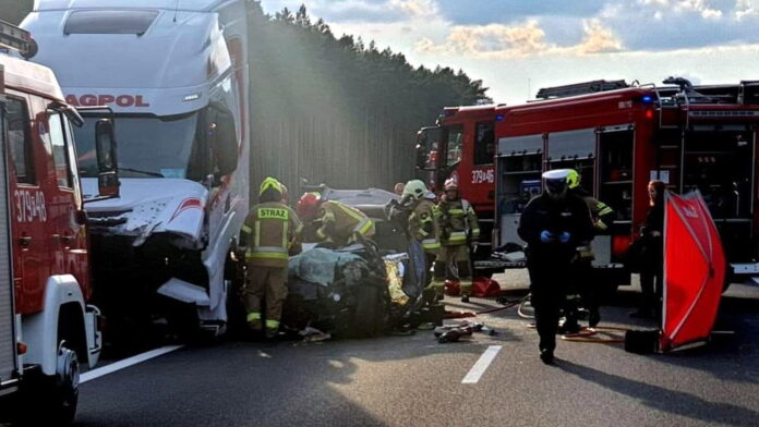 wypadek OSP Skwierzyna