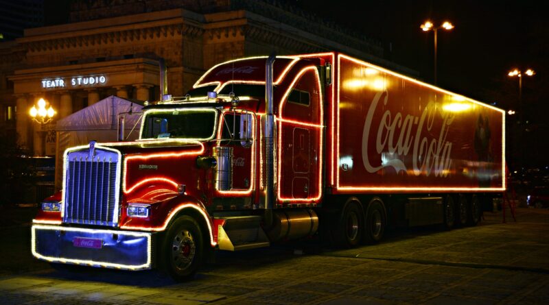 ciężarówka coca cola święta boże narodzenie