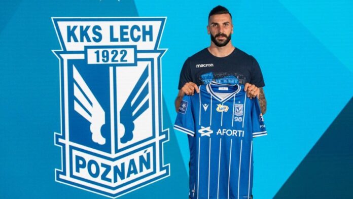 Mikael Ishak fot. Przemysław Szyszka, Lech Poznań