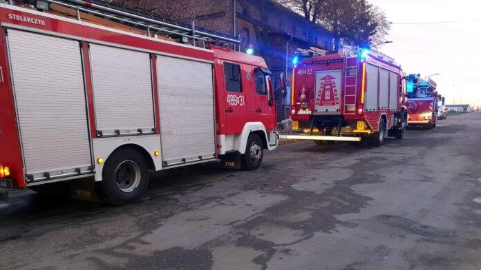 pożar fot. OSP KSRG Kościan