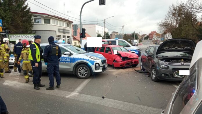 ucieczka, Skoki fot. OSP Skoki