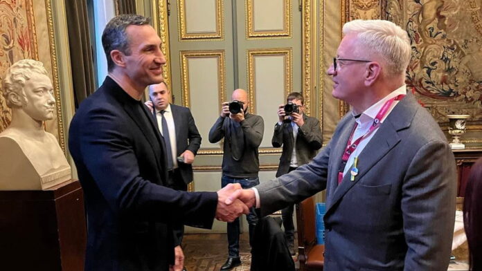 Witalij Kliczko, Jacek Jaśkowiak fot. UMP